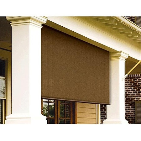 Coolaroo Coolaroo 474775 8 ft. x 6 ft. Select Series Roll-Up Exterior Window Shade - Mocha 474775